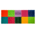 Ortek Dinoszauruszok Puzzle 10 elemből álló masszázs szőnyeg