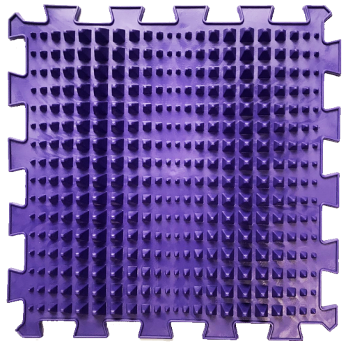 Szenzoros szőnyeg 12 elemből álló Ortek Mix Puzzle + „Minták” ajándékba