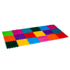 Szenzoros szőnyeg 18 elemből álló Mega Mix puzzle