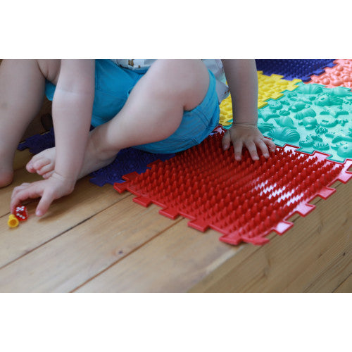 8 elemből álló "Tengerfenék" Puzzle masszázs szőnyeg