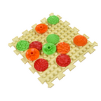 Ortek Mix Puzzle 4 elemből álló masszázs szőnyeg + 4 készlet „Minta” modul-rész