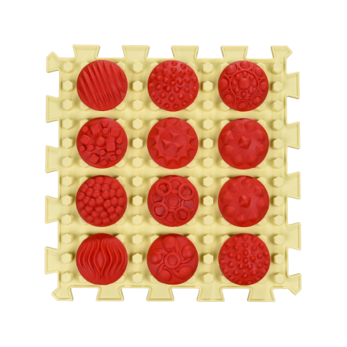 Ortek Mix Puzzle 6 elemből álló masszázs szőnyeg + 6 készlet „Minta” modul-rész