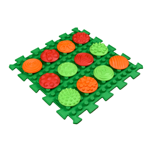 Ortek Mix Puzzle 4 elemből álló masszázs szőnyeg + 4 készlet „Minta” modul-rész