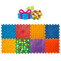 Ortek Mix Puzzle 8 elemből álló masszázs szőnyeg + „Kavicsok”