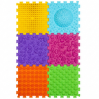 Szenzoros szőnyeg 6 elemből álló Megújult Mega Mix Puzzle