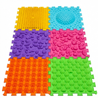 Szenzoros szőnyeg 6 elemből álló Megújult Mega Mix Puzzle