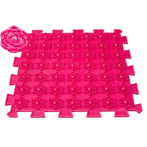 Szenzoros szőnyeg 12 elemből álló Ortek Mix Puzzle + „Kavicsok”