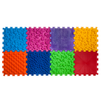 Puzzle Mix 8 elemből álló ortopédiai masszázs szőnyeg