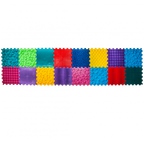 Szenzoros szőnyeg 16 elemből álló Mega Mix puzzle