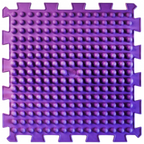 Szenzoros szőnyeg 14 elemből álló Mega Mix puzzle