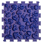 Ortek Puzzle 6 elemből álló masszázs szőnyeg + 6 Háromszögű puzzle elem