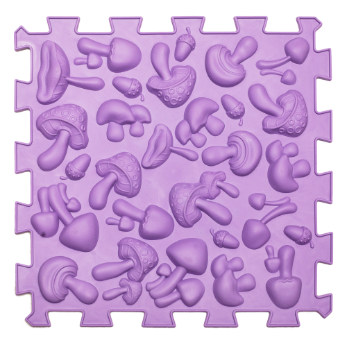 Masszázs szőnyeg Puzzle Mix Pasztell 8 darabos