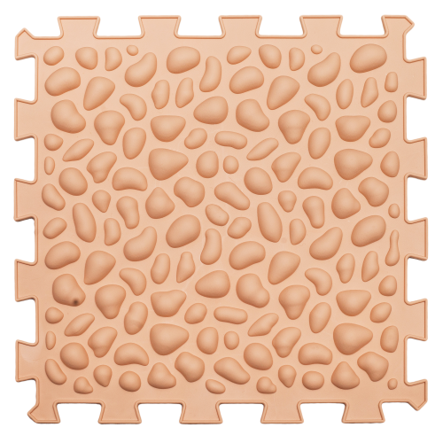 Masszázs szőnyeg Puzzle Mix Pasztell 6 darabos
