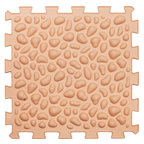 Szenzoros szőnyeg Ortek Mega Mix Puzzle 12 elem + 8 háromszögű elem PASZTELL