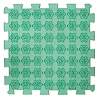 Masszázs szőnyeg Puzzle Mix Pasztell 6 darabos