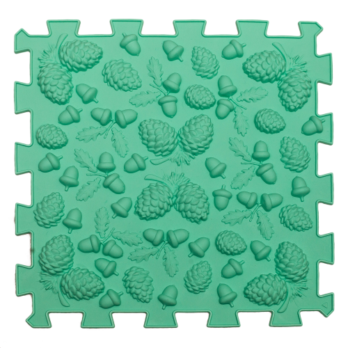 Masszázs szőnyeg Puzzle Mix Pasztell 6 darabos