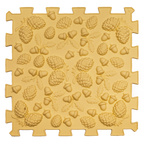 Masszázs szőnyeg Puzzle Mix Pasztell 6 darabos