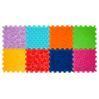 Ortek Mix Puzzle 8 elemből álló masszázs szőnyeg PUHA