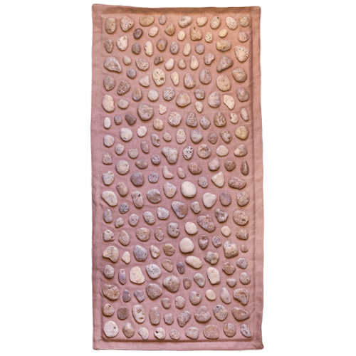 Ortek SOFT természetes kavics masszázs szőnyeg 93x44cm