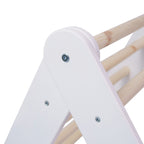 Wooden Pikler Climbing Ladder - White