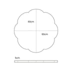 Play Mat for Kids - Cloud Shaped Turquoise