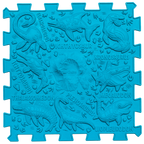 Ortek Dinoszauruszok Puzzle 10 elemből álló masszázs szőnyeg