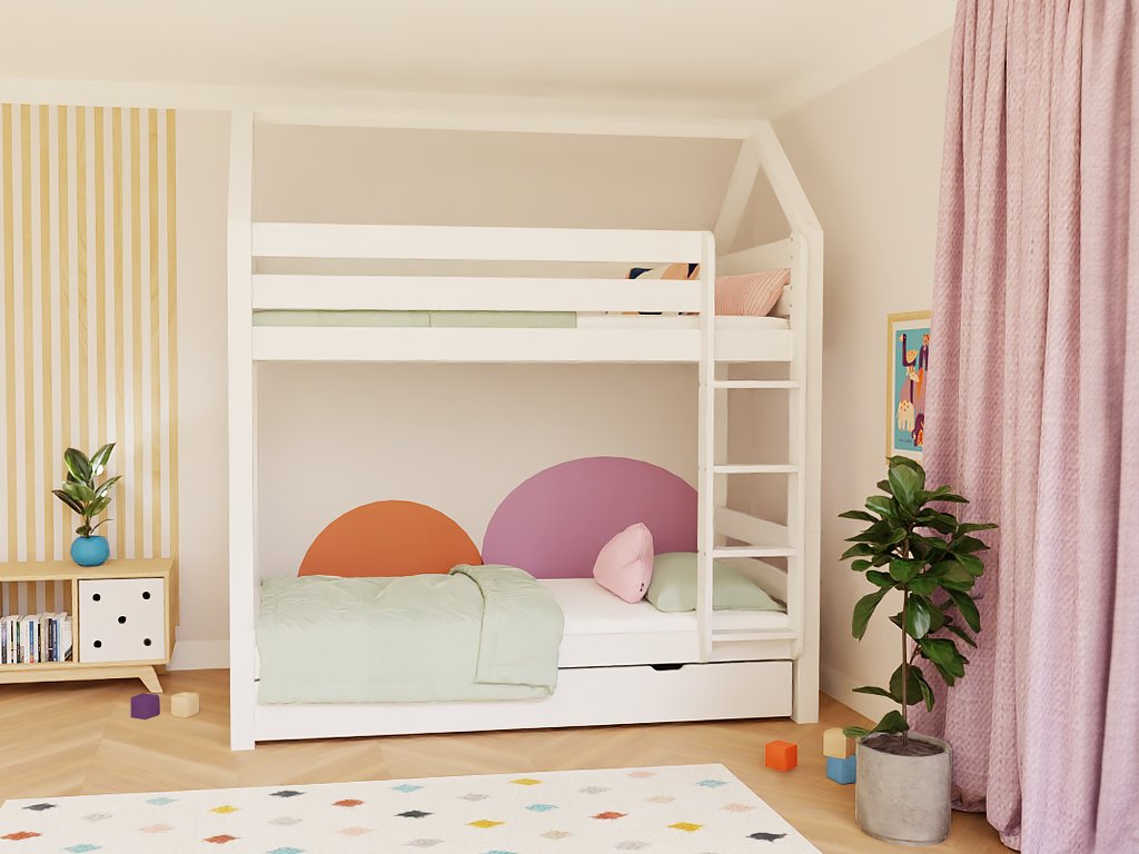 ALPY Emeletes Házikóágy - 2 színben