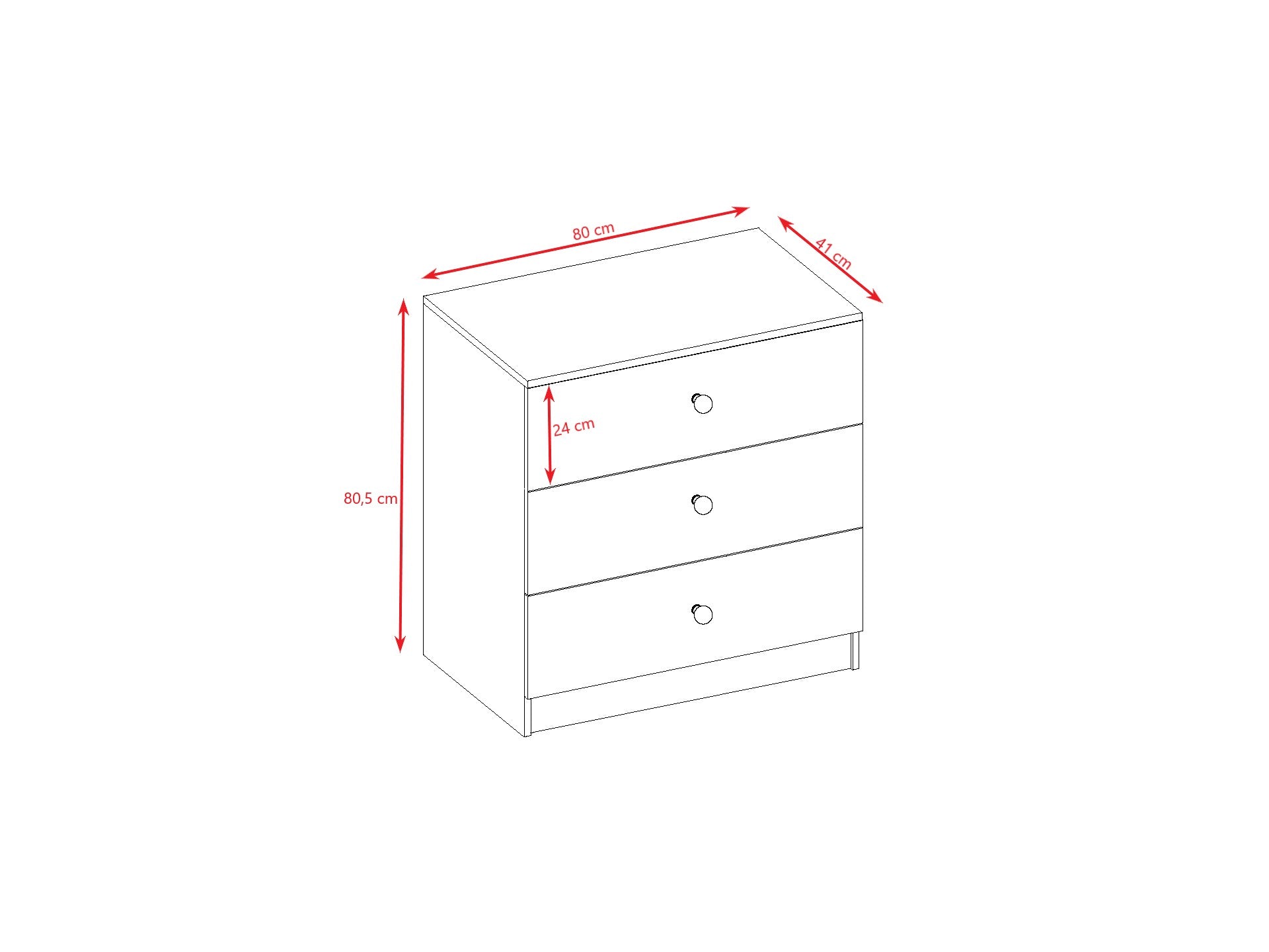 Babydreams Chest of Drawers