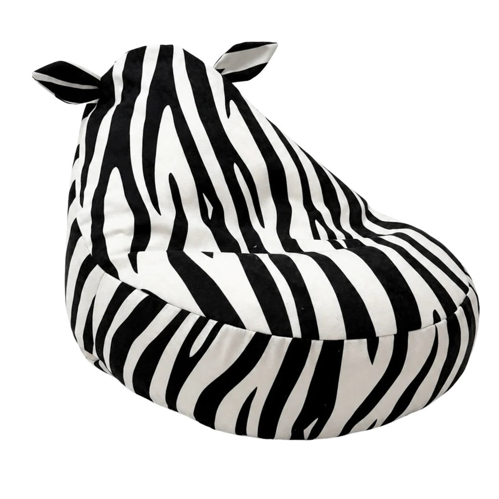 Bean Bag for Kids - Sako Bag Teddy | Zebra