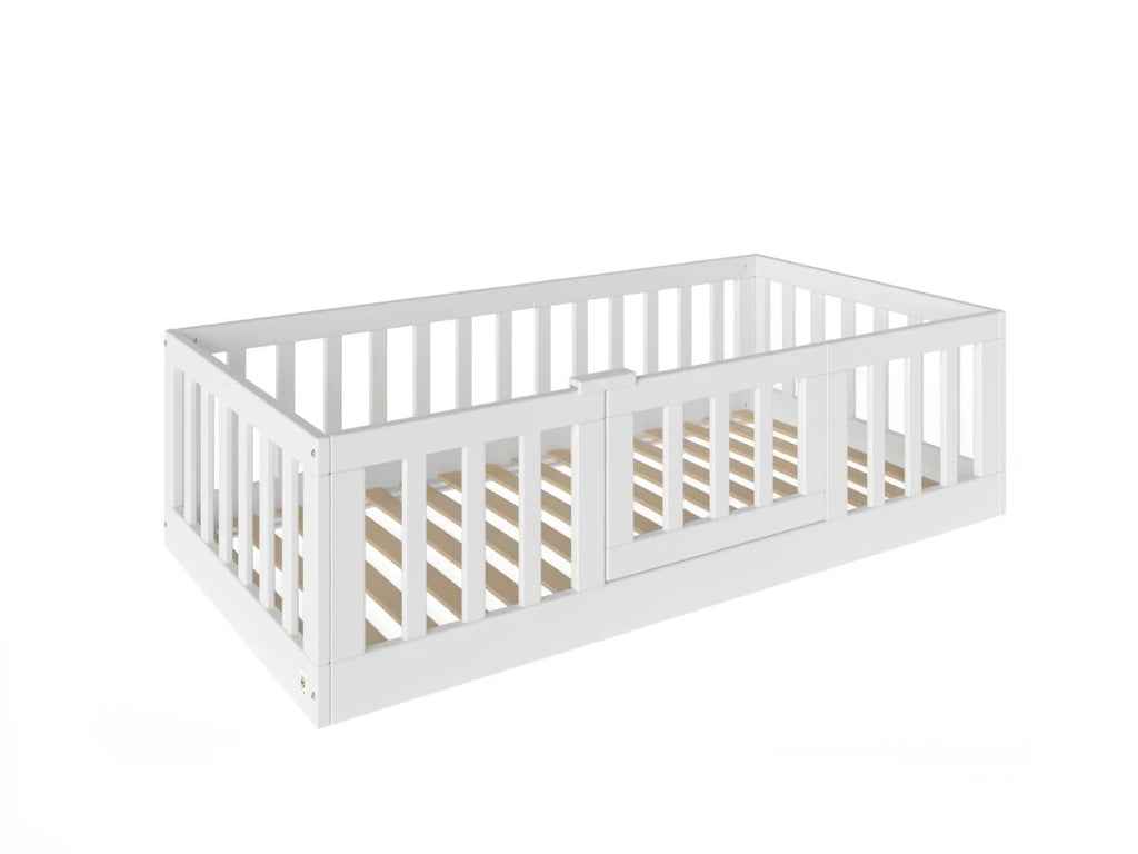 YappyKids YappyCasa Montessori Padlóágy Zárható Ajtóval - 160x80cm