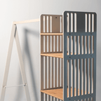 Kids Wooden Clothing Rack