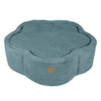 Foam Baby Ball Pit - Aesthetic Turquoise Flower