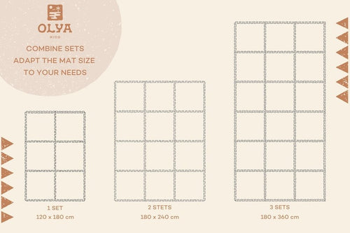 Foam Puzzle Playmat - Boho Classic