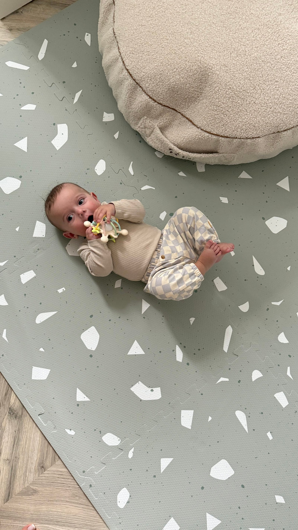 Foam Puzzle Playmat - Terrazzo Sage