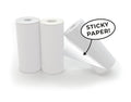 Hoppstar 3x Paper Rolls – White, Self Adhesive