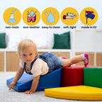 Safety and Comfort 5 Mat Set - Grey Beige