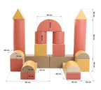 Fortress Soft Play Set – Pastel Pink
