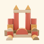 Fortress Soft Play Set – Pastel Pink