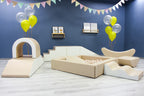 Party Soft Play Set – Beige & White