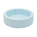 Round Soft Play Ball Pit – Baby Blue