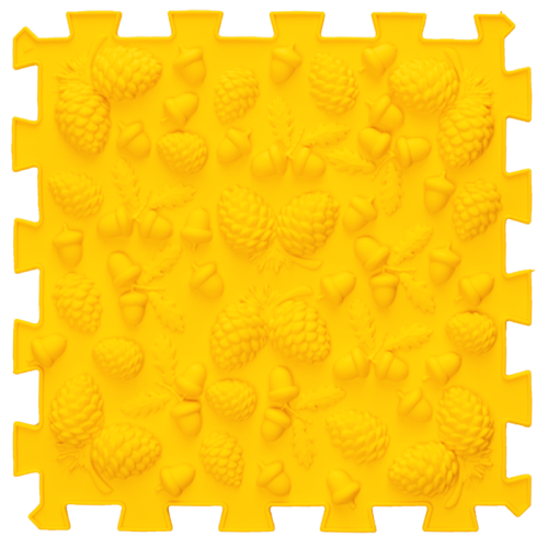 Szenzoros szőnyeg 12 elemből álló Ortek Dinoszauruszok Puzzle + 8 Háromszögű elem