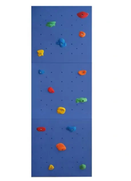 Mászófal Gyerekeknek 3 paneles, színes kapaszkodókkal - több színben