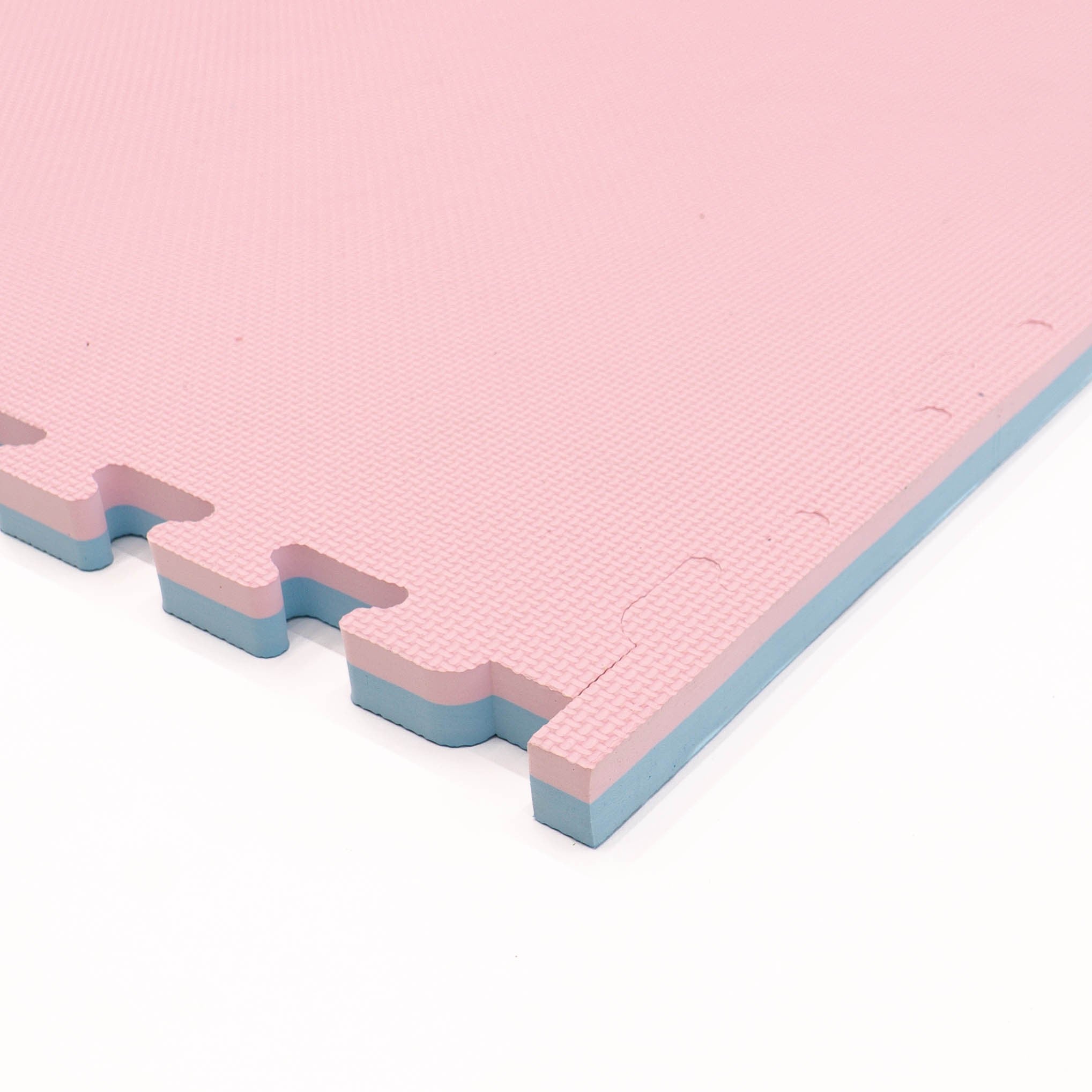Large Foam Puzzle Mats - Baby Pink / Baby Blue