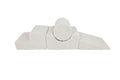 MeowBaby® Bearly Shape Set with 4 Elements - Ecru