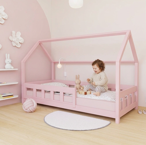 PLOTTY Házikóágy - választható szín és méret