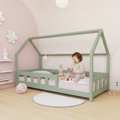 PLOTTY Házikóágy - választható szín és méret