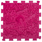 Ortek Dinoszauruszok Puzzle 9 elemből álló masszázs szőnyeg + 6 Háromszögű puzzle elem