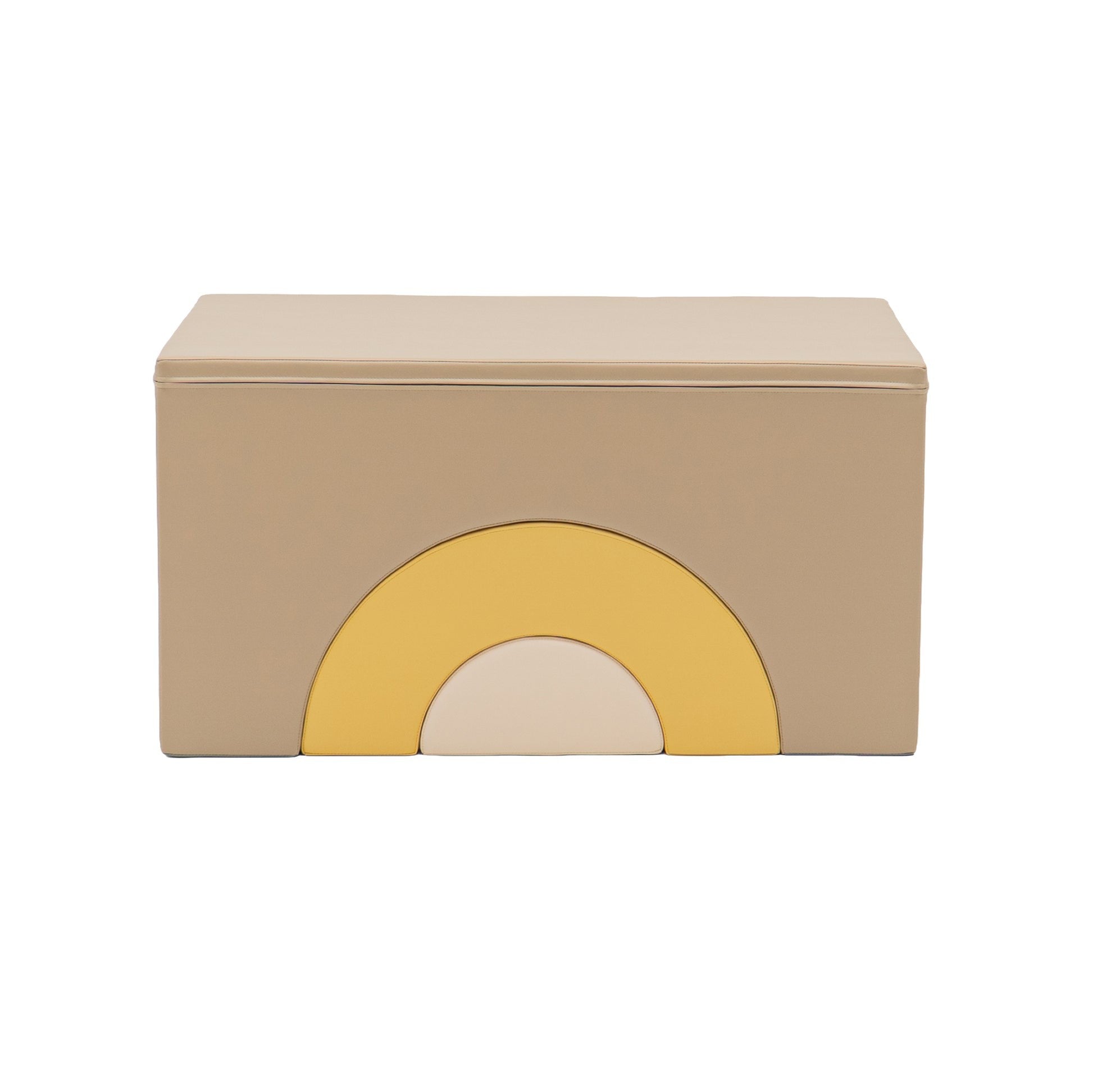Rainbow Bridge Soft Play Set - Beige & Honey