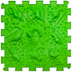 Szenzoros szőnyeg 12 elemből álló Ortek Dinoszauruszok Puzzle