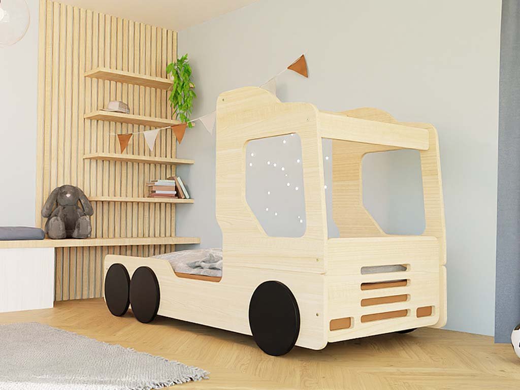 TRUCKY Kamionos Ágy - választható szín és méret